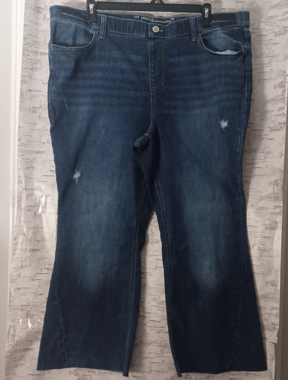 Maurices Bootcut Pull On Jeans Sz 24W Short